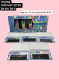 caja de 10 sets de pestañas de grupos, codigo fb1256