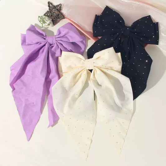 Moño de colores con piedras, codigo a72