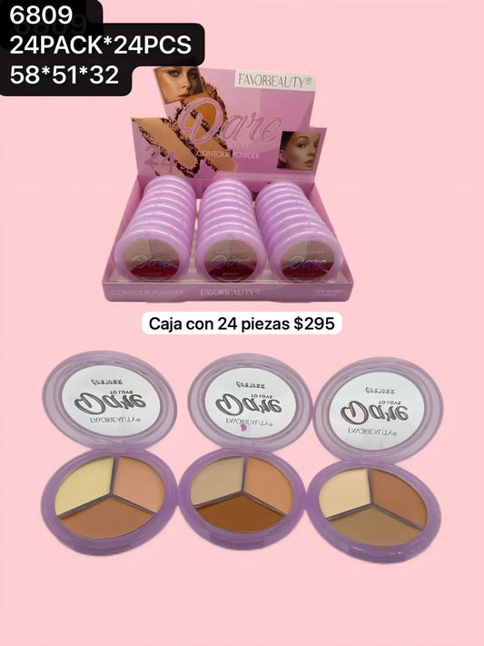 contorno, caja con 24 piezas, codigo 6809