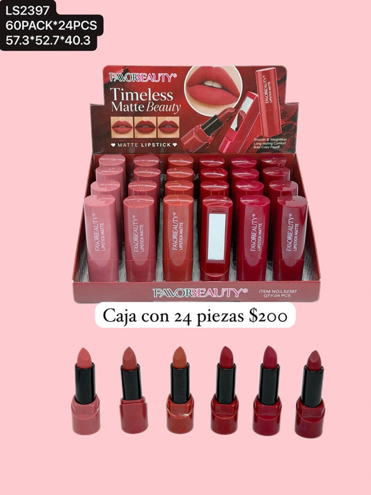 Labial, caja con 24 piezas, código LS2397