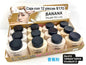 polvo banana, caja con 24 piezas, codigo A13