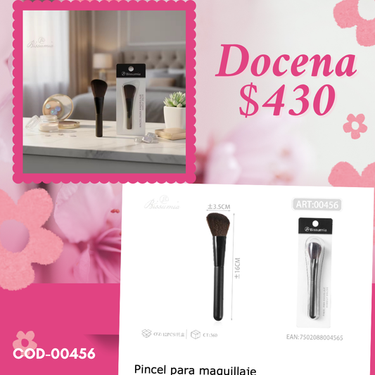 brocha para brush, docena, codigo 00456