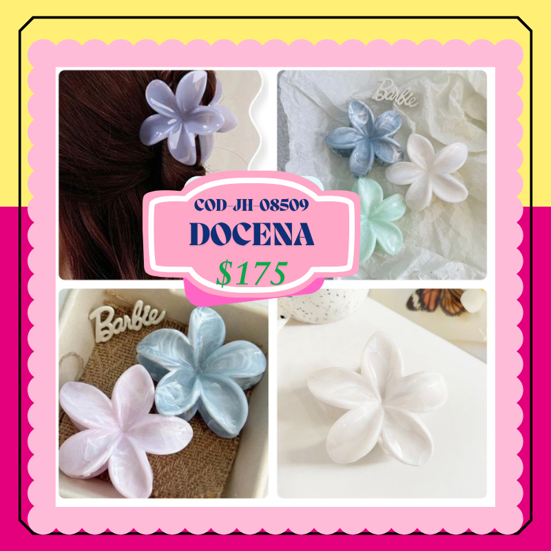 pinza hawaiana pastel codigo JH-08509