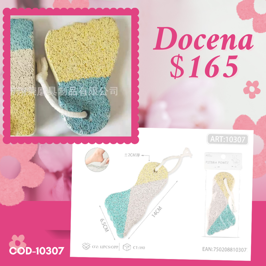 lima en forma de pie, docena, codigo 10307