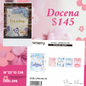 bolsa de regalo baby shwer its a, mide 18*23*10 cm, codigo a298