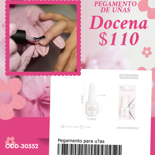 pegamento par aúnasela de brocha, docena, codigo 30552