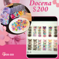 estuches de cucas, y ligas, en set, docena, codio a333