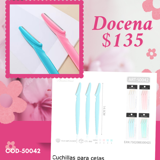 set de 3 perfiladores, 12 sets, codigo
