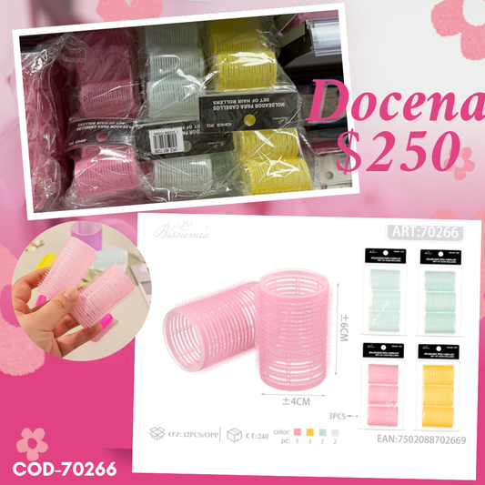 set de tubos de 4 cm de diametro, 12 juegos, codigo 70266