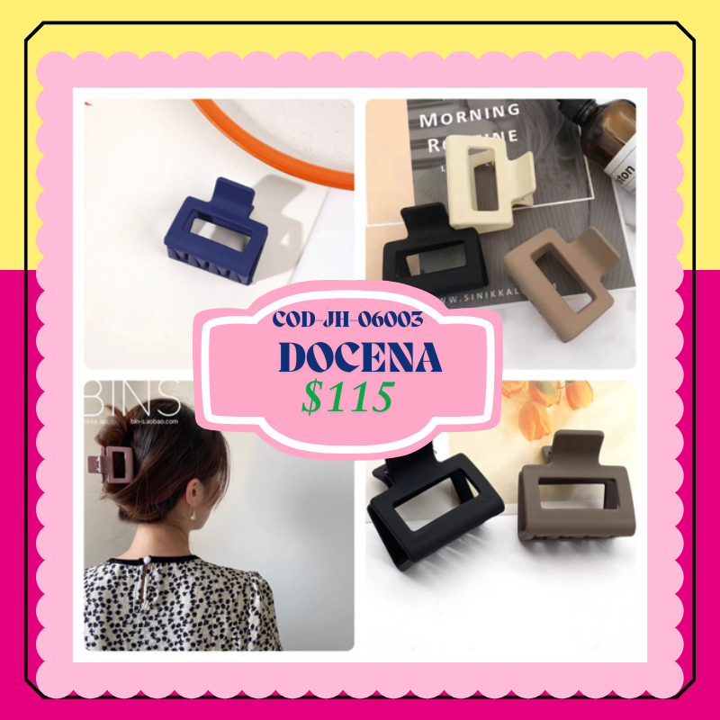 Pinza chica cuadrada, codigo JH-06003