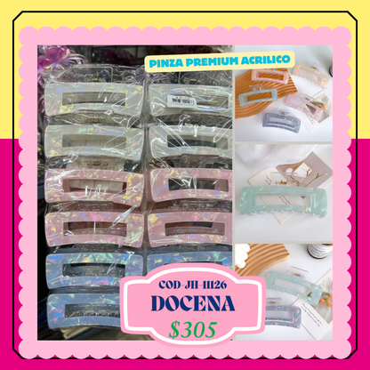 pinza acrilico premium codigo a91bis
