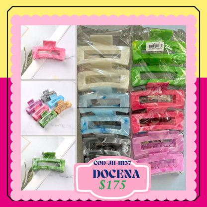 pinza rectangulo degradada, codigo JH11137