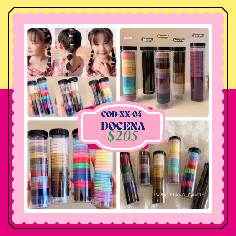 ligas en tubo grandes,código W-XX-04