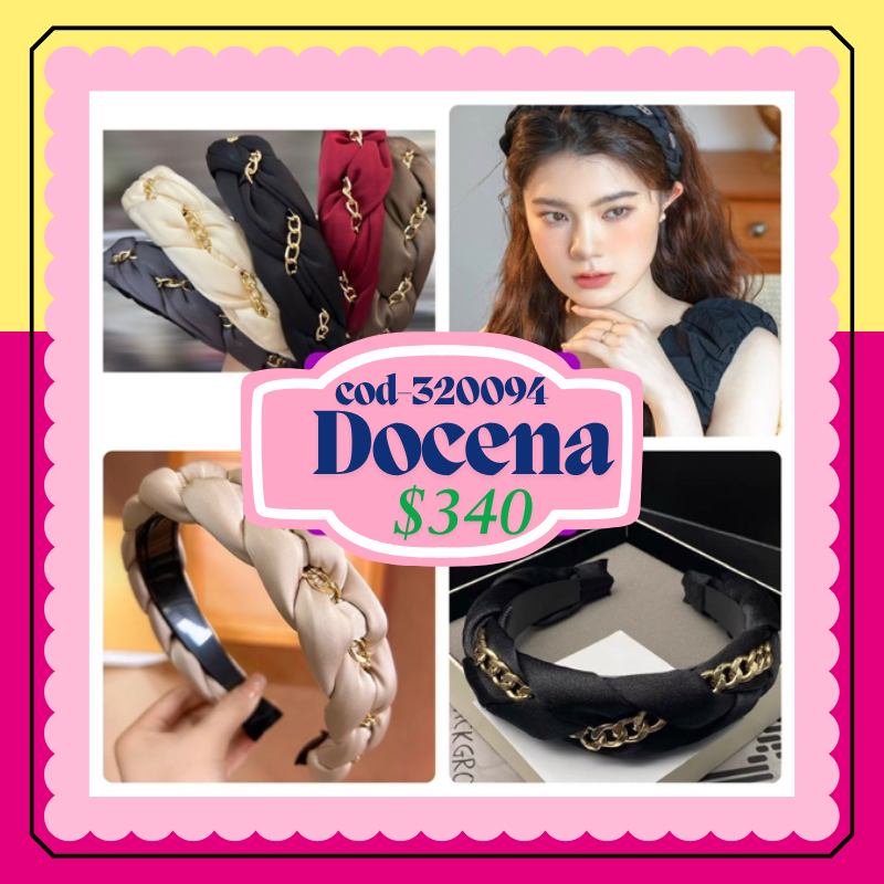 Diadema de trenza 320094