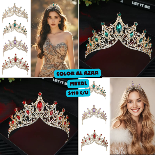 corona colores al azar, codigo a188