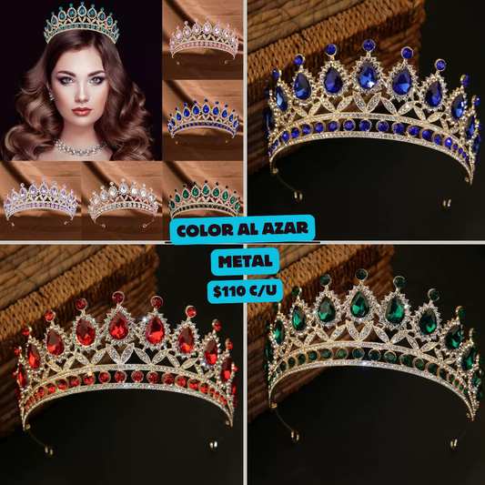 corona colores al azar, codigo a174