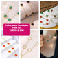 Collar acero inoxidable, colores al azar, codigo a283