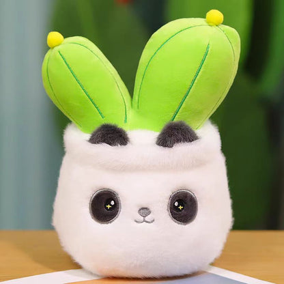 Peluche de macetas, diseño al azar