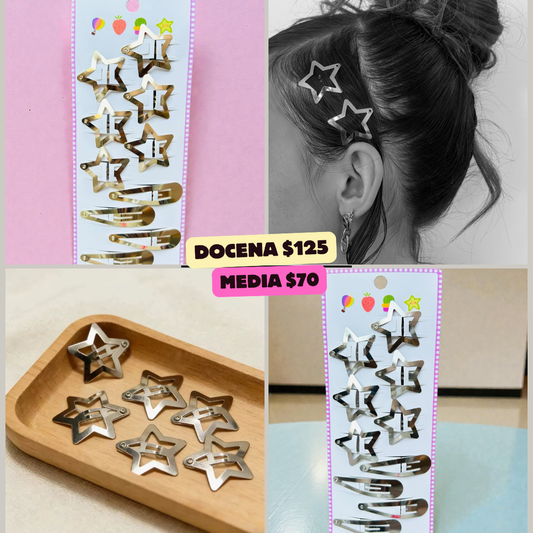 cucas platas y doradas en tiras, codigo a233