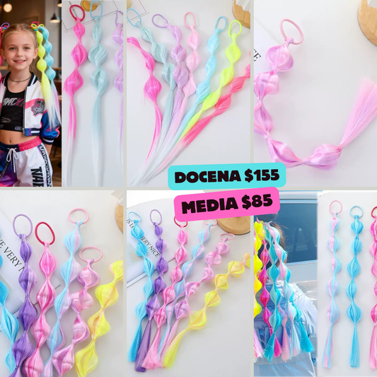 extenciones para niñas, codigo a48