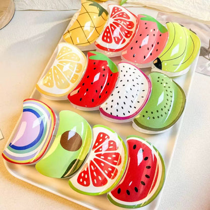 pinza de plastico grande de fruta, codigo a209