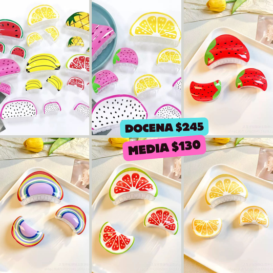 pinza de fruta triple, codigo a168