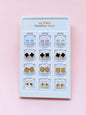 set de 12 pares de aretes de acero inoxidable, codigo a5
