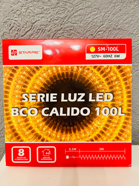 serie de luz led, circular,