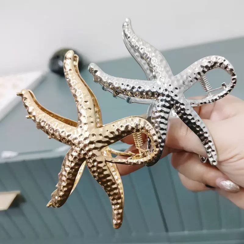 pinza grande de estrella de mar de metal