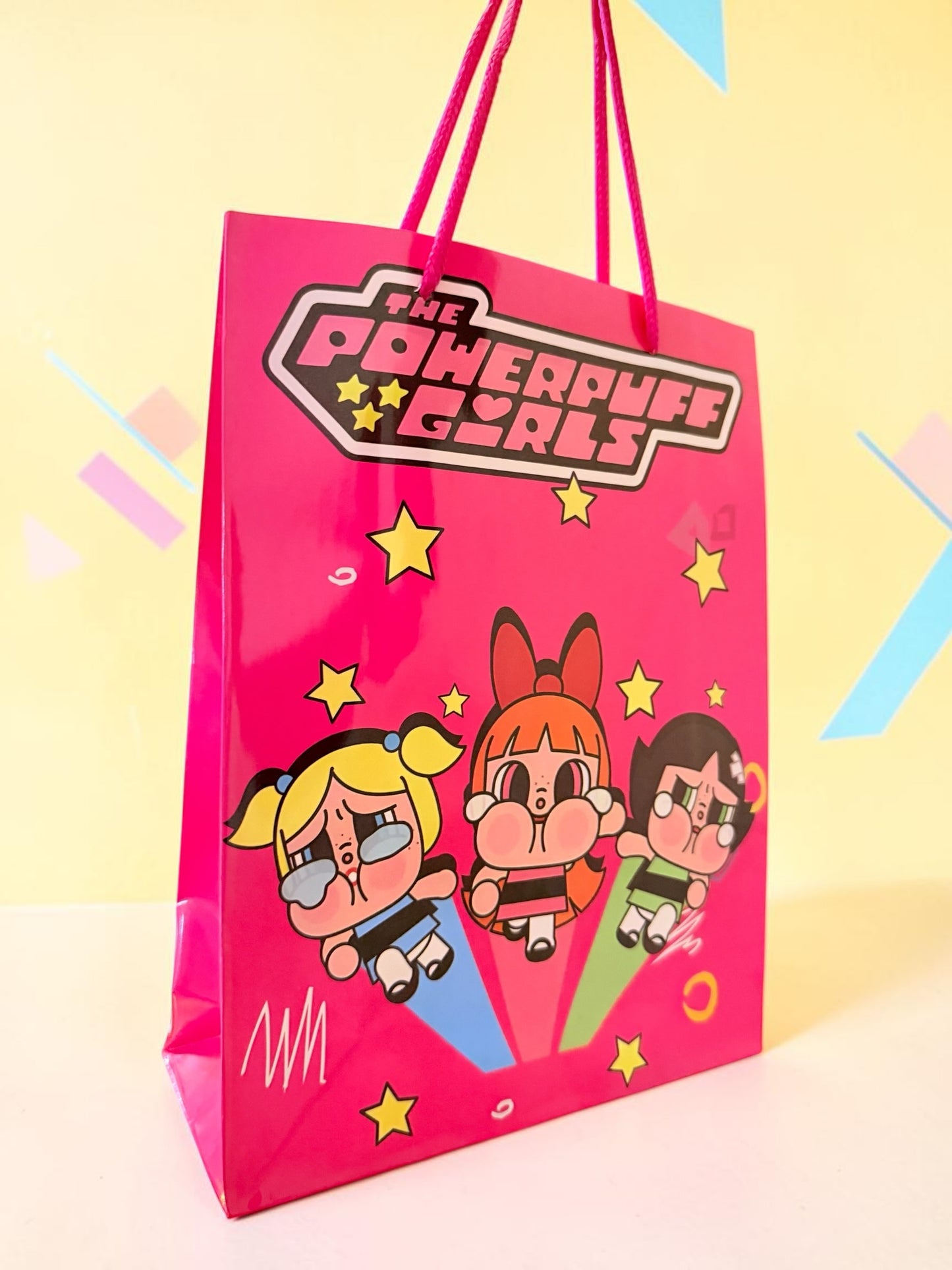 Bolsa de regalo chicas super poderosas, medida 19*24*10 cm, codigo a910