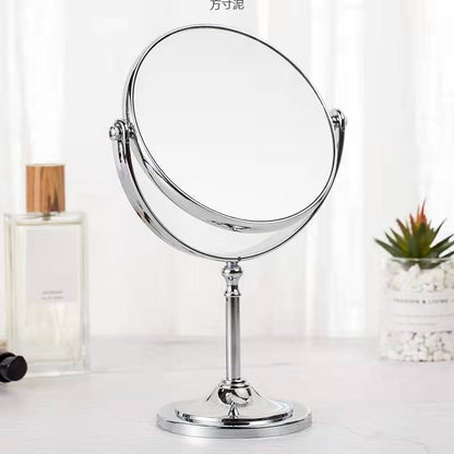 Espejo metálico, corazon o redondo, codigo AB7