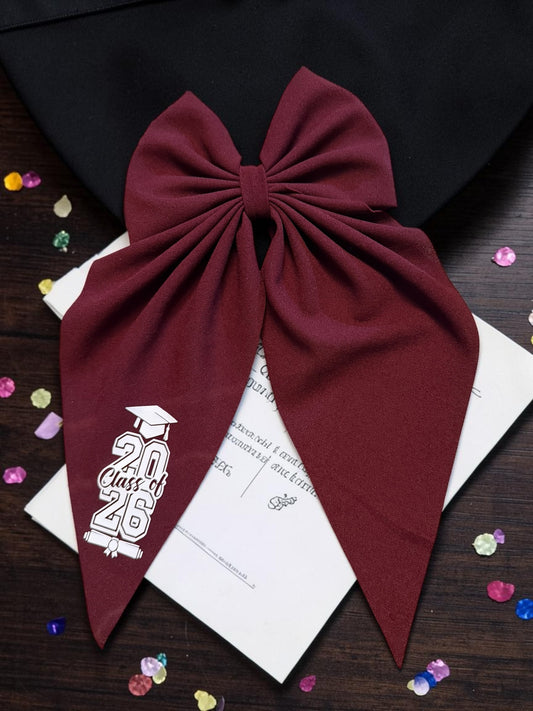 Moño de graduacion para personalizar, elige el color que tu deseas al final de tu compra en las notas de tu pedido.