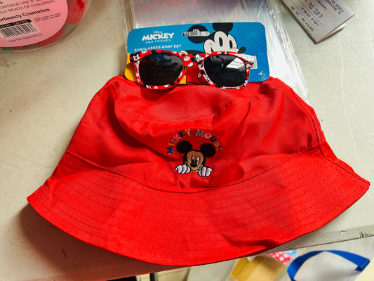 Gorra con lentes micky, codigo a411bis