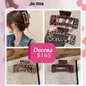 pinza animal print, docena, codigo jh-11116