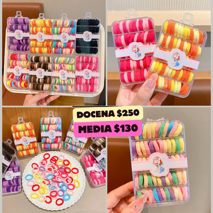 liga chica de colores, en cajitas, codigo a64bis