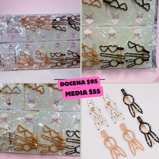 set de pasadores de diseños codigo a42