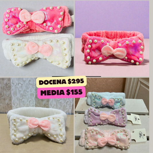 Diadema skyncare con perlas, codigo a292