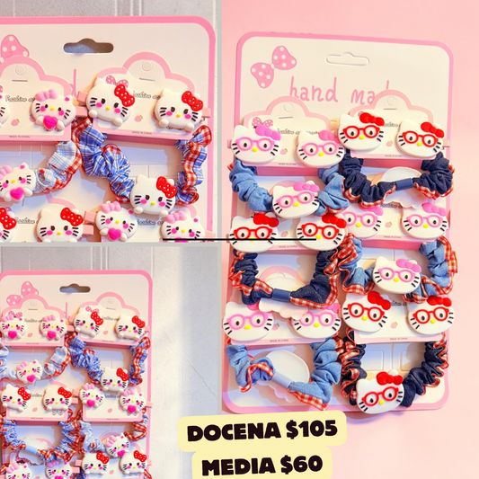 scrunchie chico de kitty, codigo a275bis