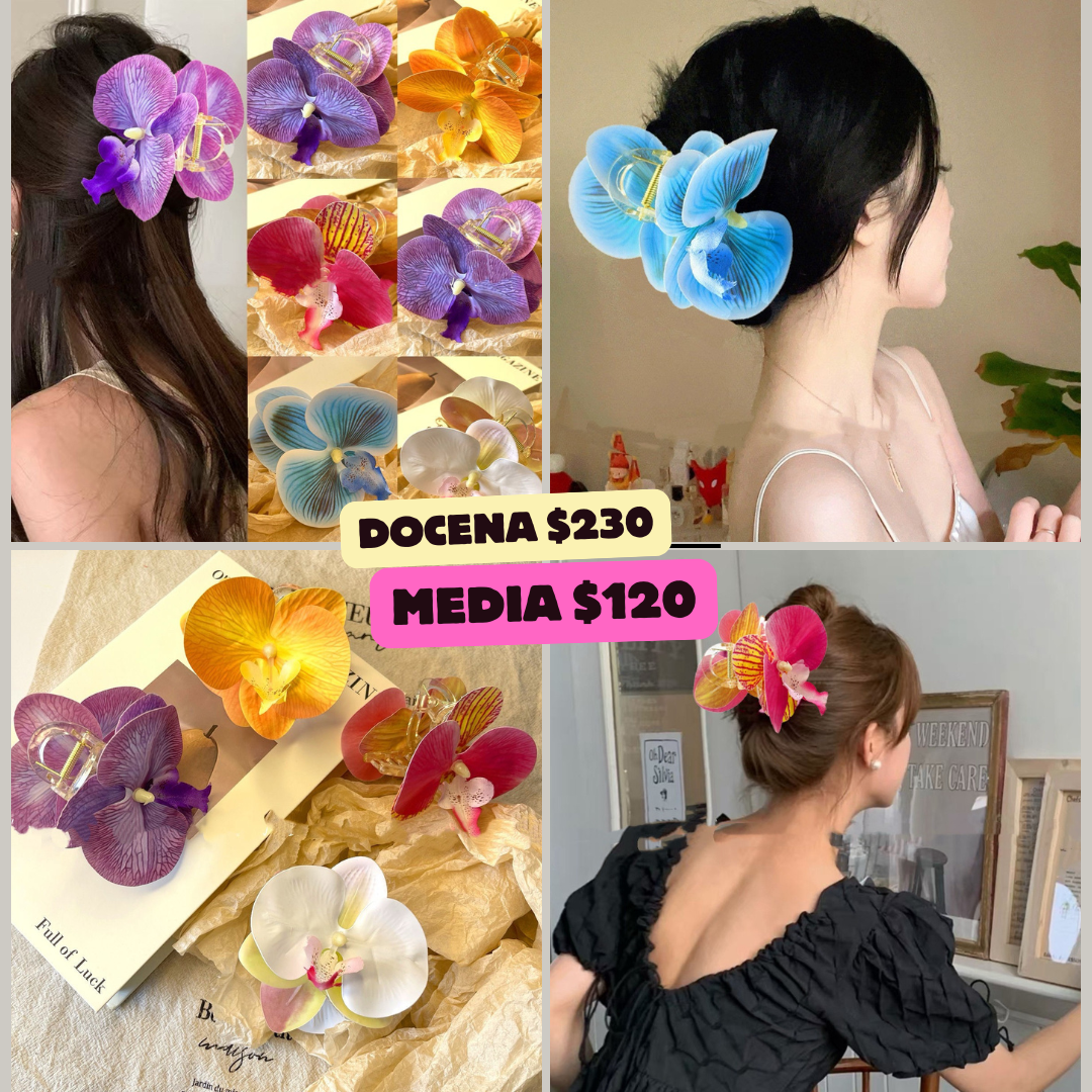 Pinza de flor coreana, codigo a703