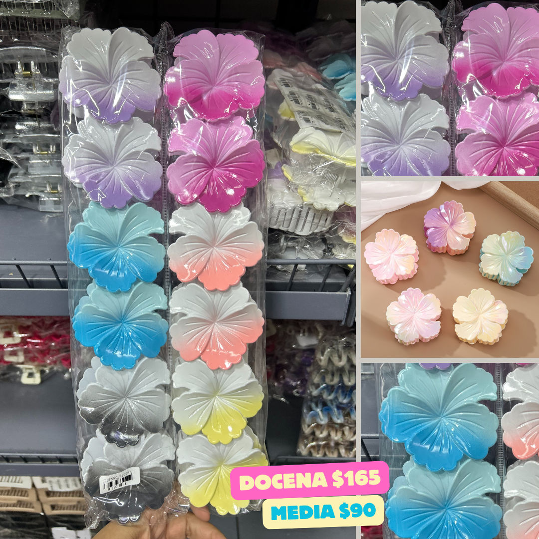 pinza de pítalos con blanco, codigo a267