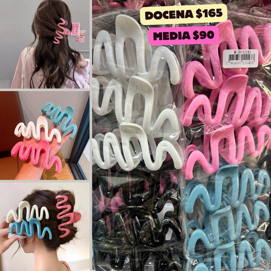 pinza gusano de colores, codigo a710bis