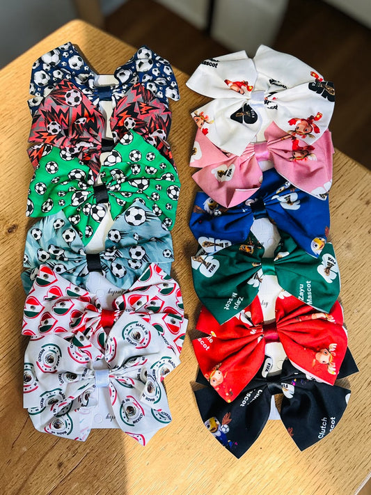 Moños de niña del mundial,codigo a4