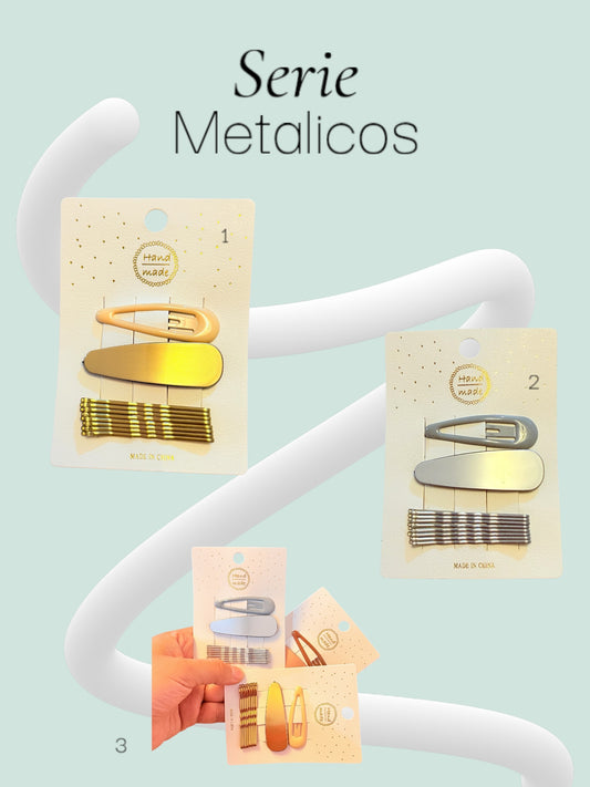 cucas con pasadores metalicos, codigo a235