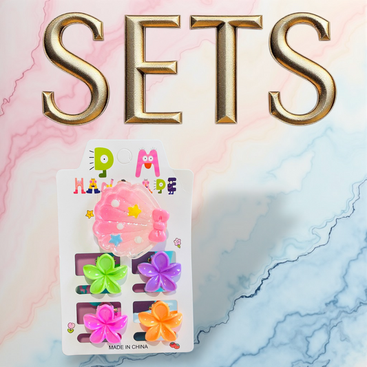 mini pinzas con pasador de Conchita de Colores, codigo a41