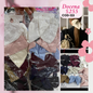 scrunchie grande con textura, docena, codigo a125