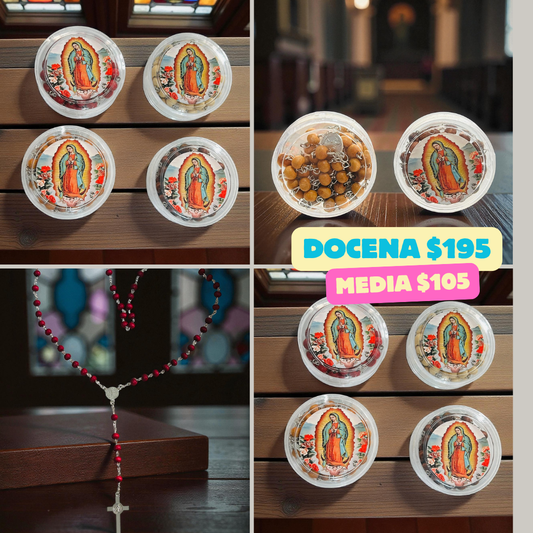 rosarios la virgen con aroma, codigo a251