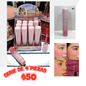 Serie de 4 rubor liquido, codigo a53
