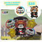 set de globos osito, codigo a282bis