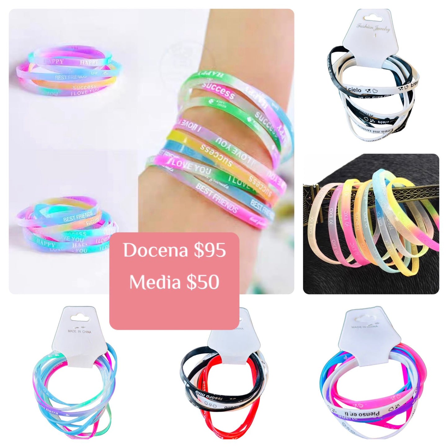 Pulcera plastico, codigo a804