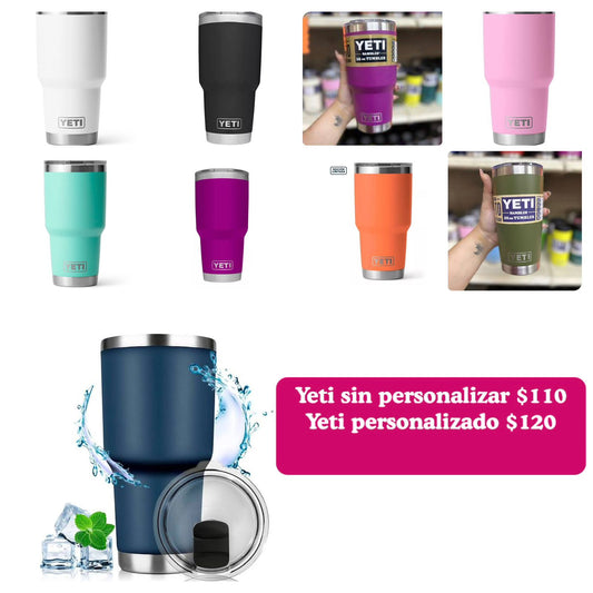 Yeti personalizado o sin personalizar codigo A700